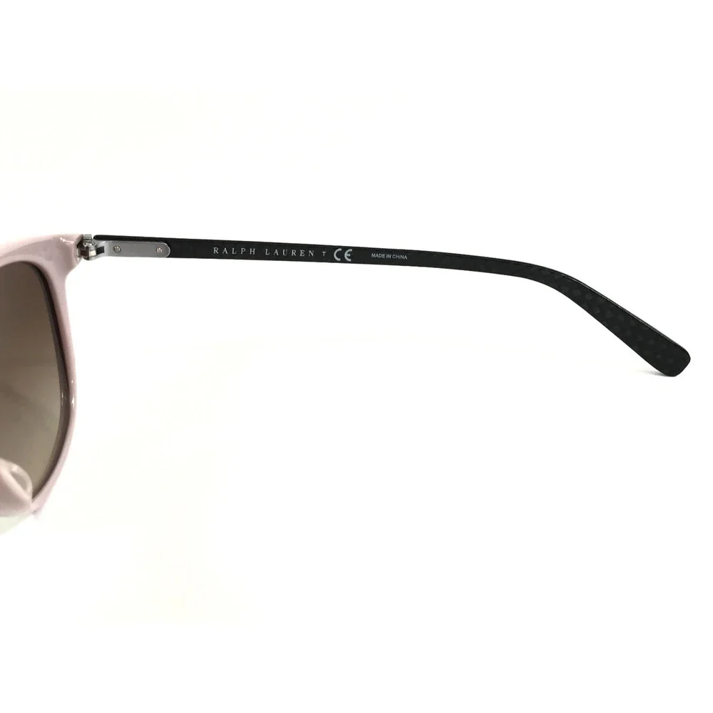 Ralph Lauren Sunglasses RL8198U 5996/13 Pink Gray Carbon Fiber with Brown Lenses